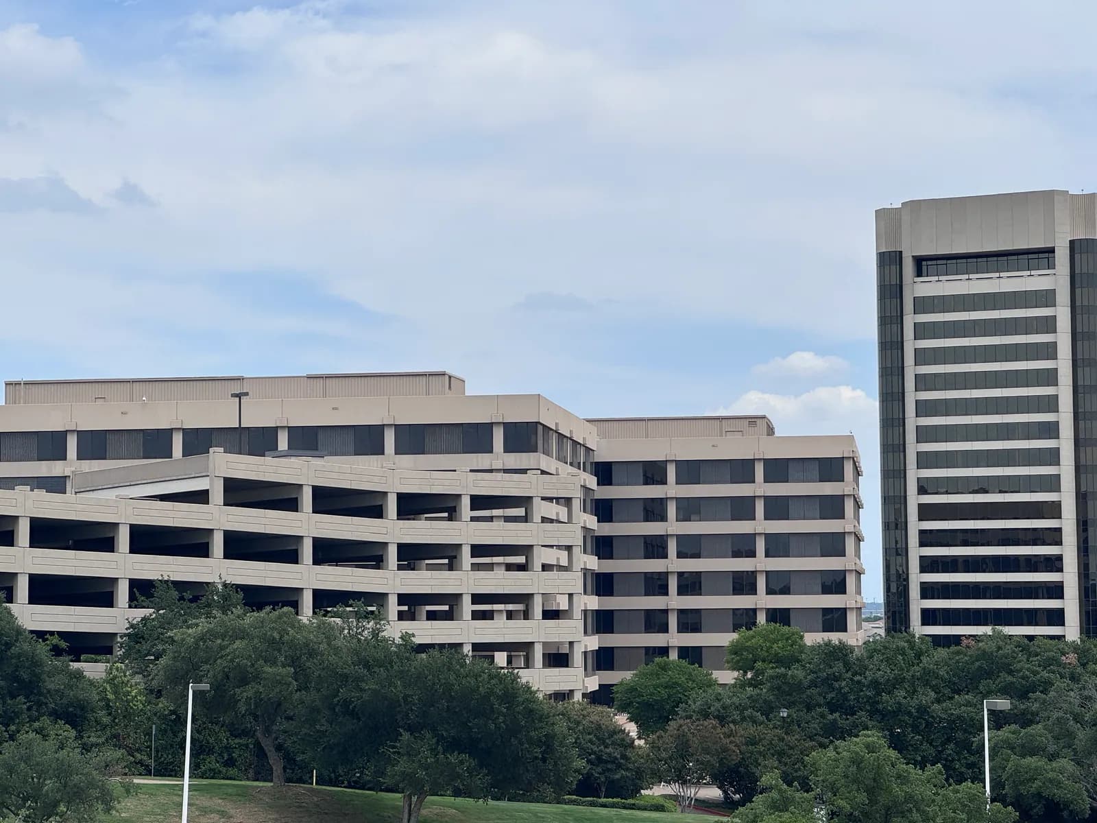 Mid-rise office buildings in Dallas–Fort Worth